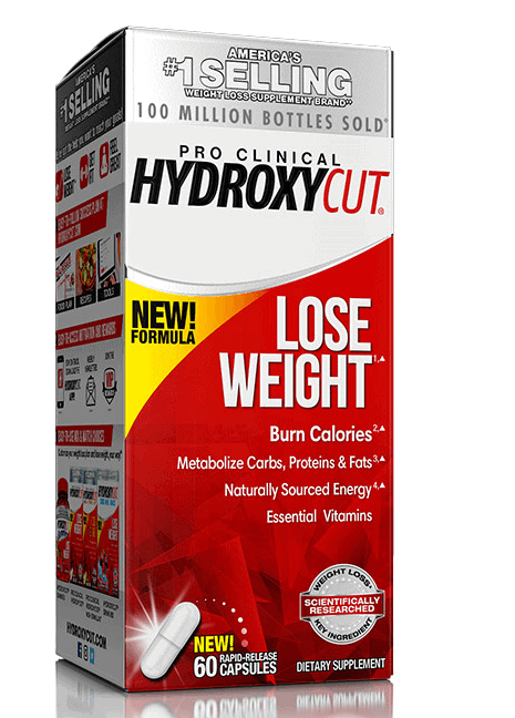 Hydroxycut review — 2018 formula bottle