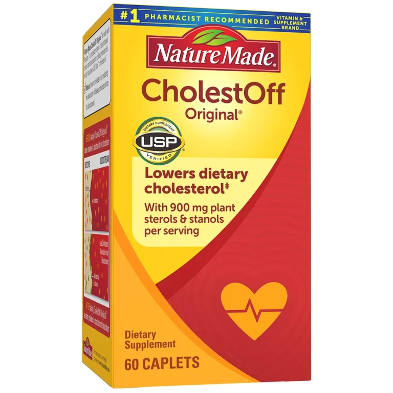 CholestOff review supplement bottle
