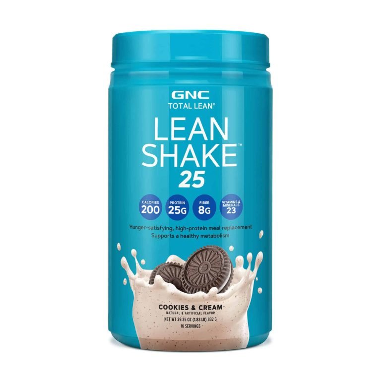 GNC Lean Shakes review meal replacement shakes