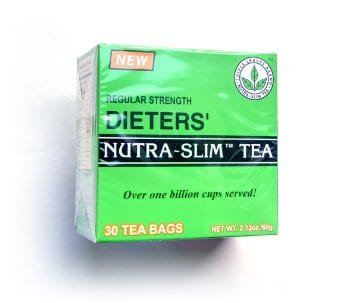 Nutra-Slim Tea review herbal senna tea