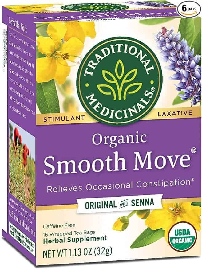 Smooth Move Tea review senna laxative tea