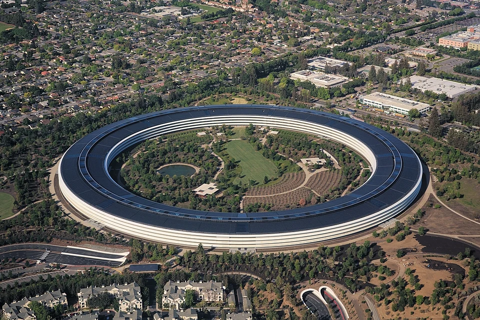 Apple headquarters address at Apple Park in Cupertino, California