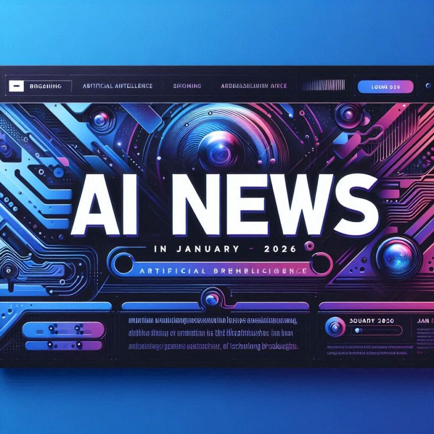 AI news january 2026