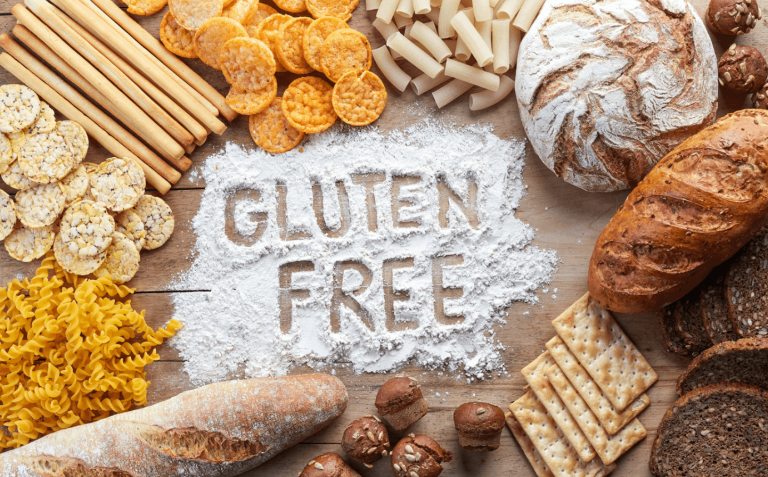 Gluten-free diet foods and substitutes