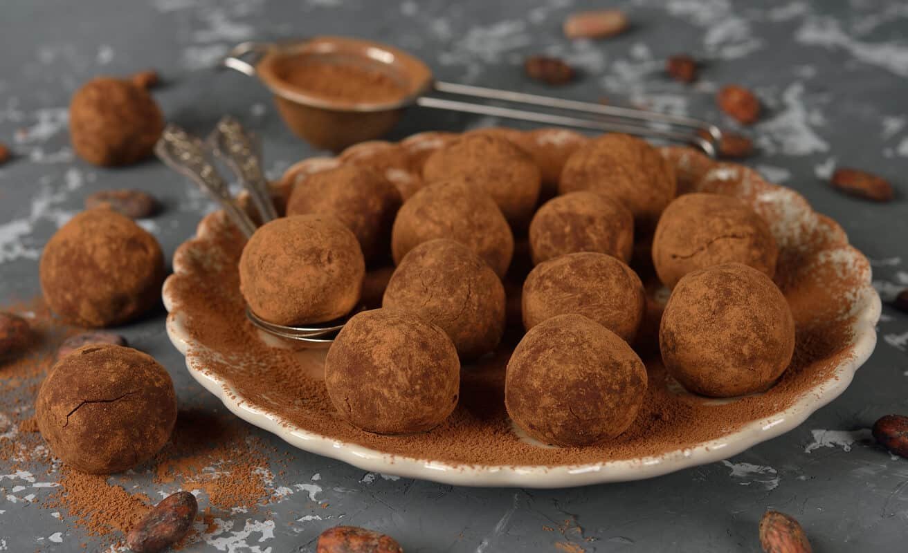 chocolate fudge truffles