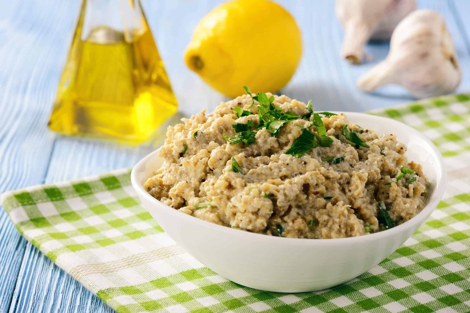 creamy eggplant salad