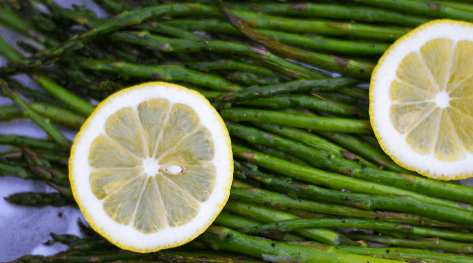 roasted lemon pepper asparagus