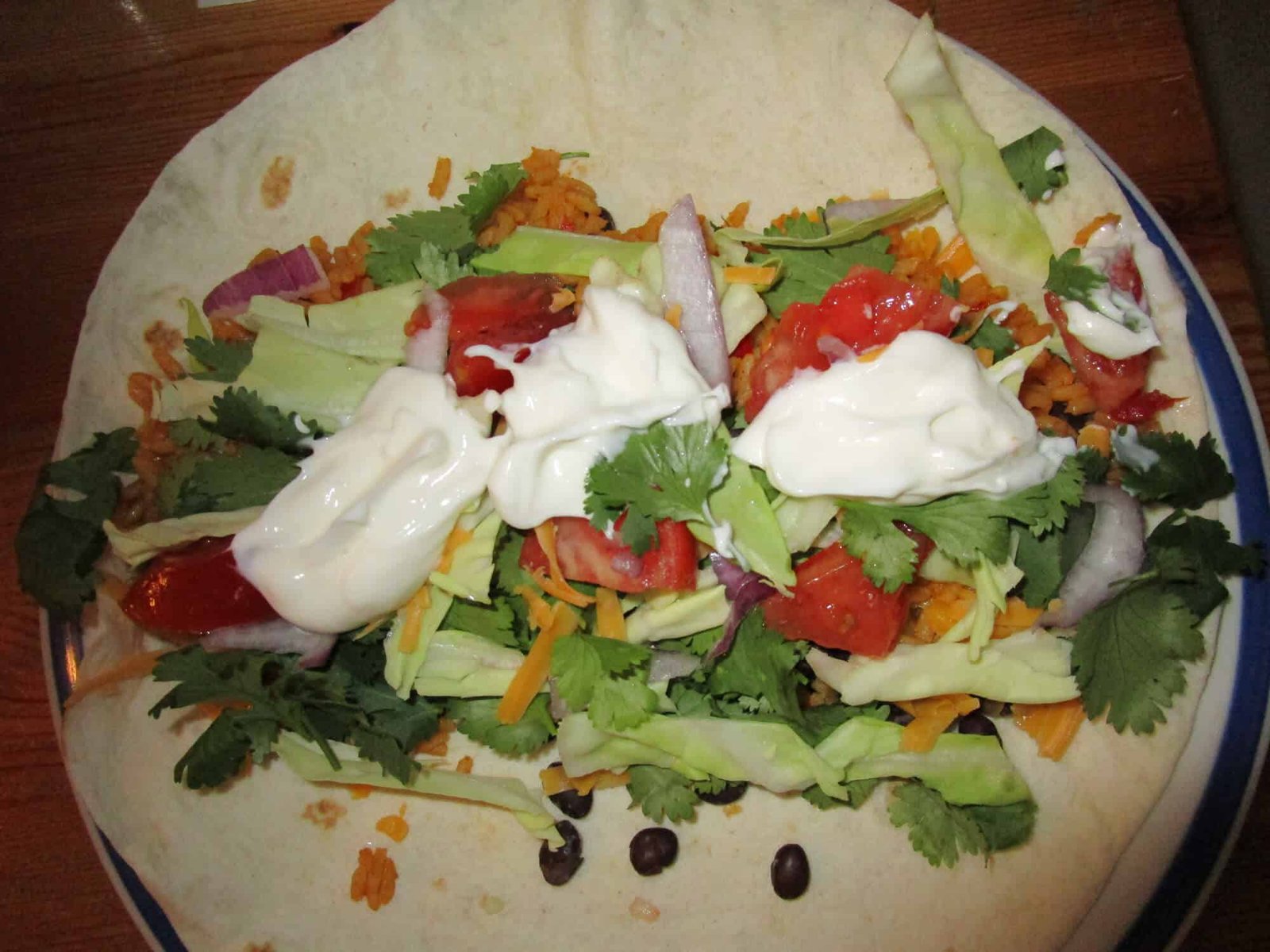 low carb breakfast burrito