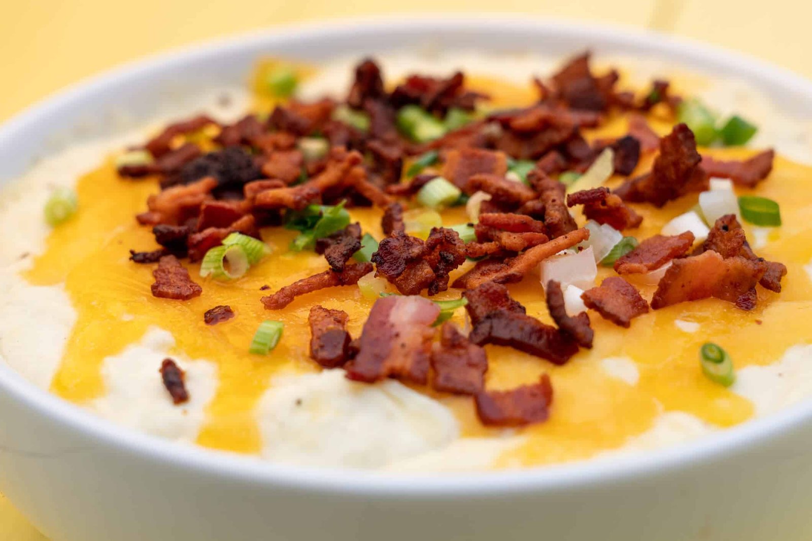 roasted cauliflower with bacon