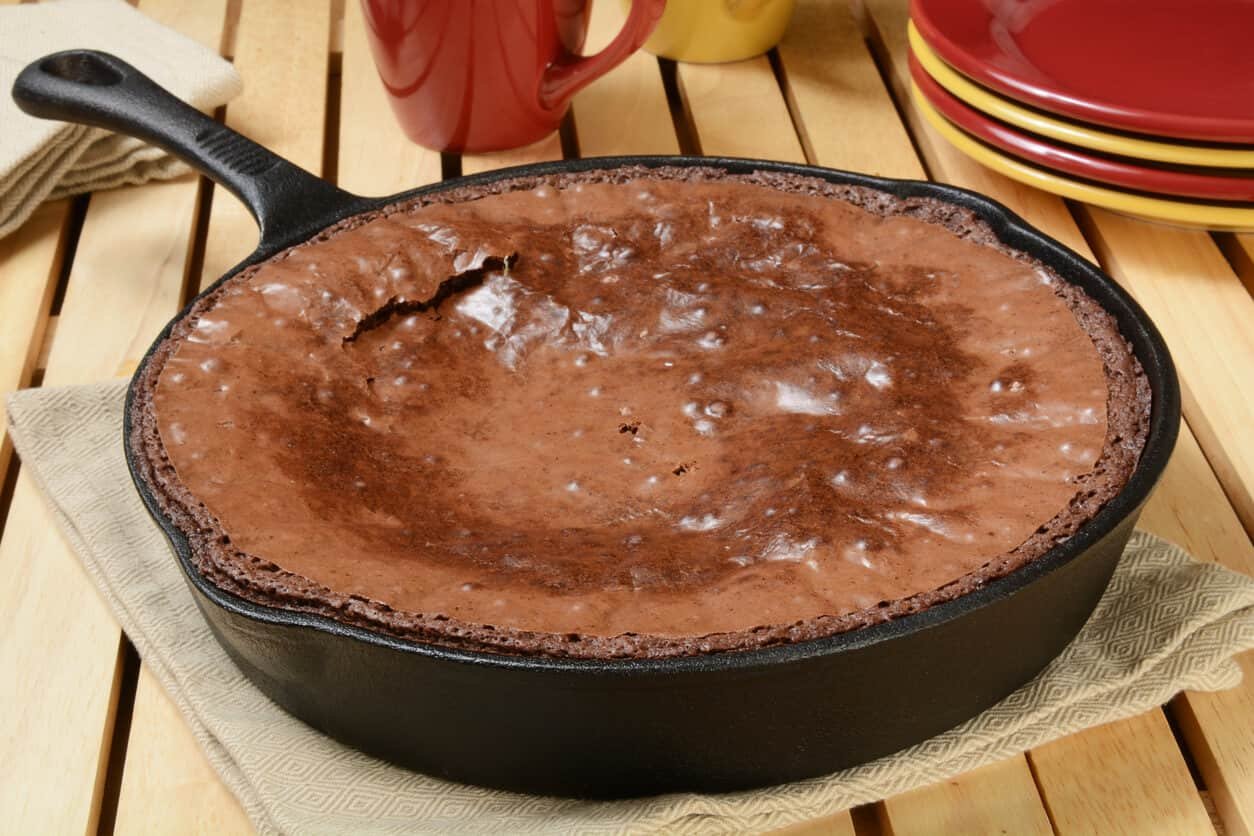 skillet brownie
