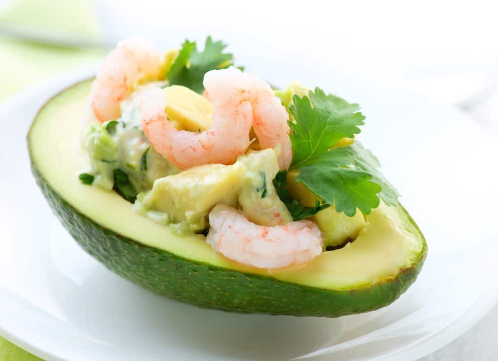 Shrimp avocado salad