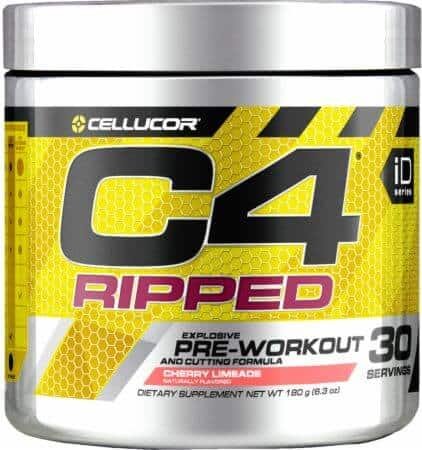 C4 Ripped review pre-workout fat burning supplement