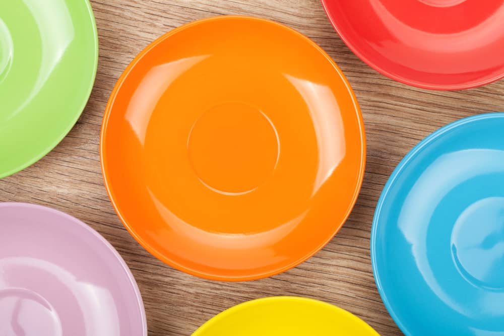 Colorful plates