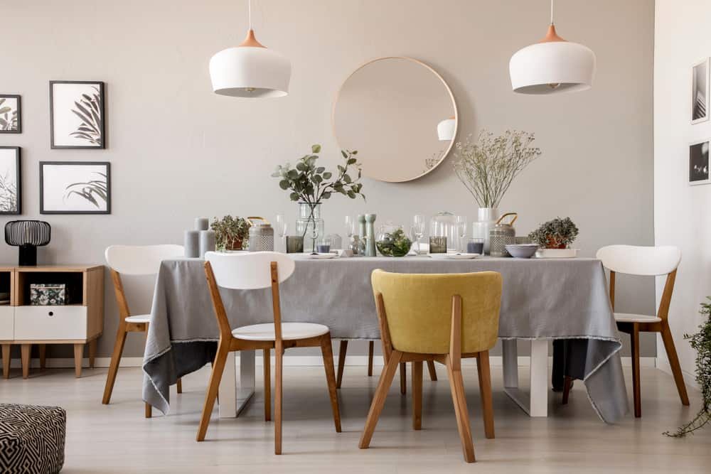Dining room mirror