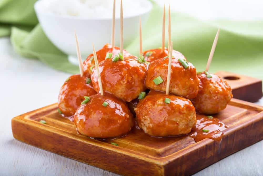 Turkey and quinoa skewers
