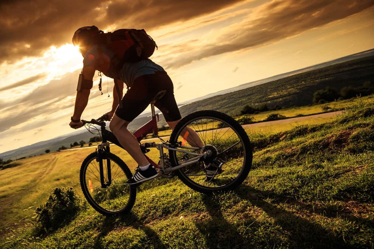 exercise mountain biking