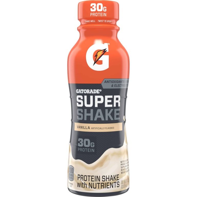Protein - Gatorade Super Shake Review