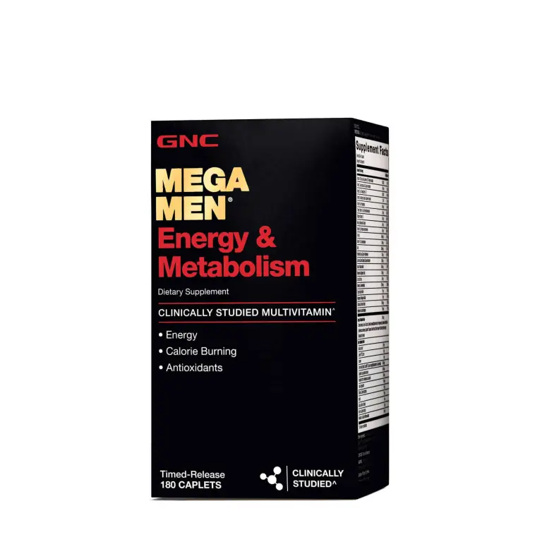 GNC Mega Men review energy metabolism supplement
