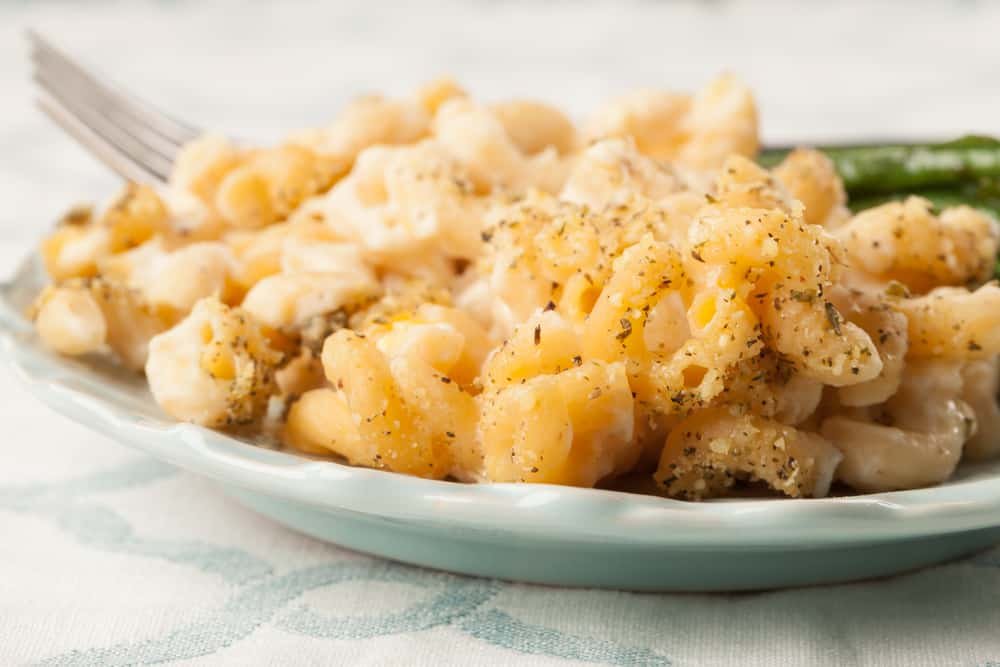 Healthier macaroni and cheese