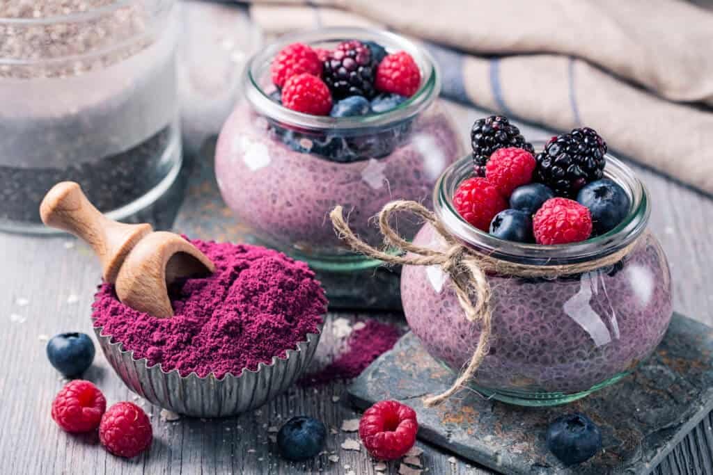 chia seed pudding