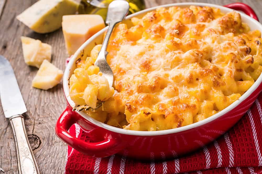 Cauliflower mac and cheese