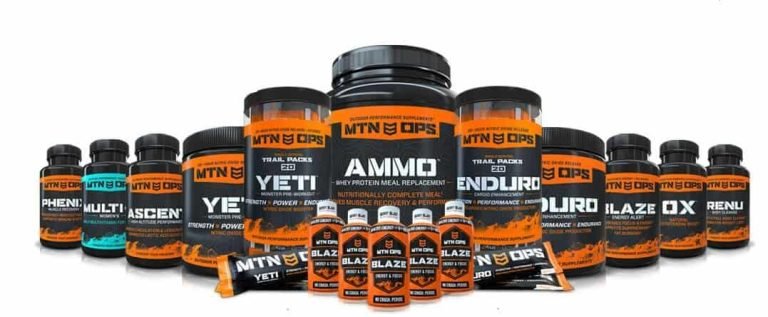 MTN OPS review outdoor athlete supplements and Blaze fat burner