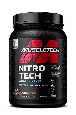 Nitro Tech review whey protein supplement