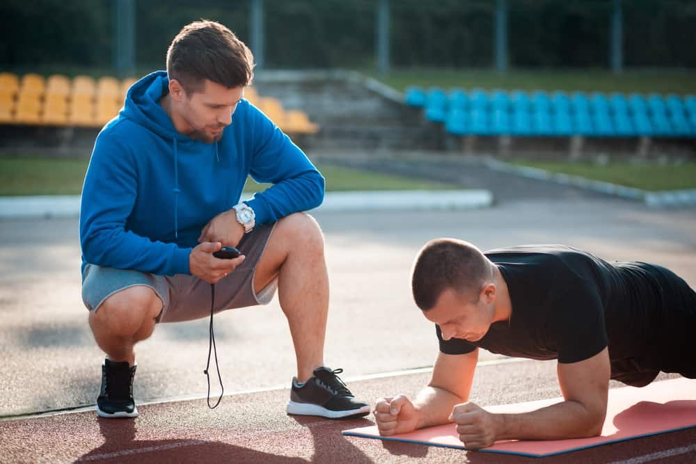 Personal trainer session