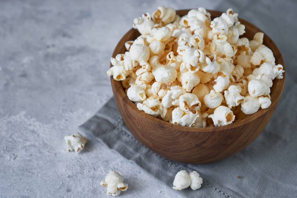 Skinny popcorn appetizer