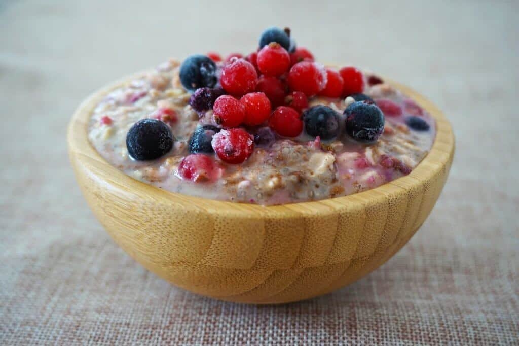 coconut flour hot cereal