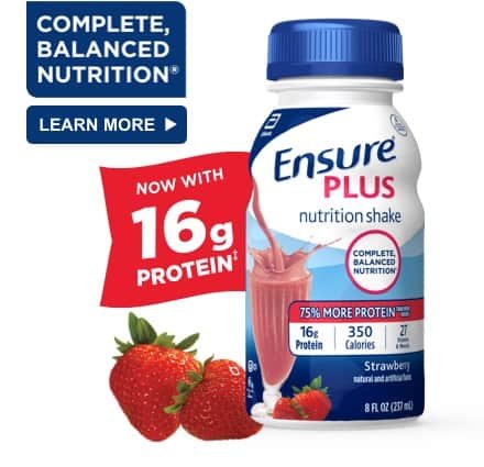 Ensure Plus review high-calorie nutrition shake