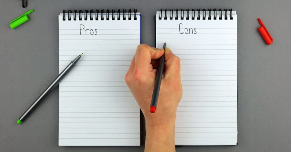 Pros and cons