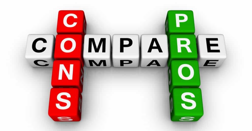 Pros and cons