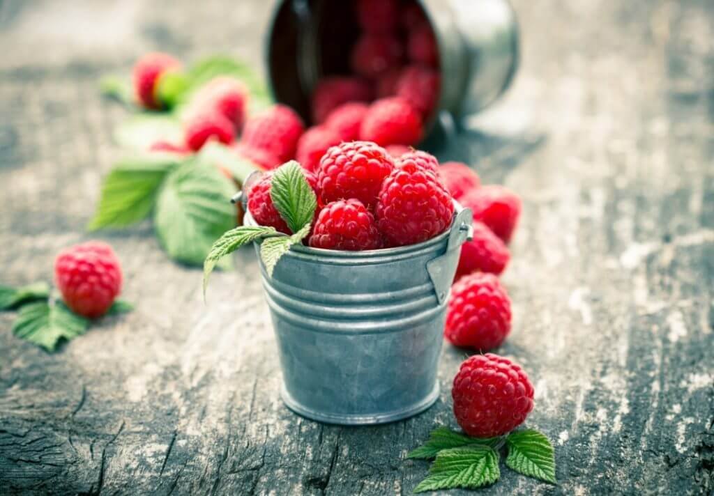 raspberries as a healthiest food option