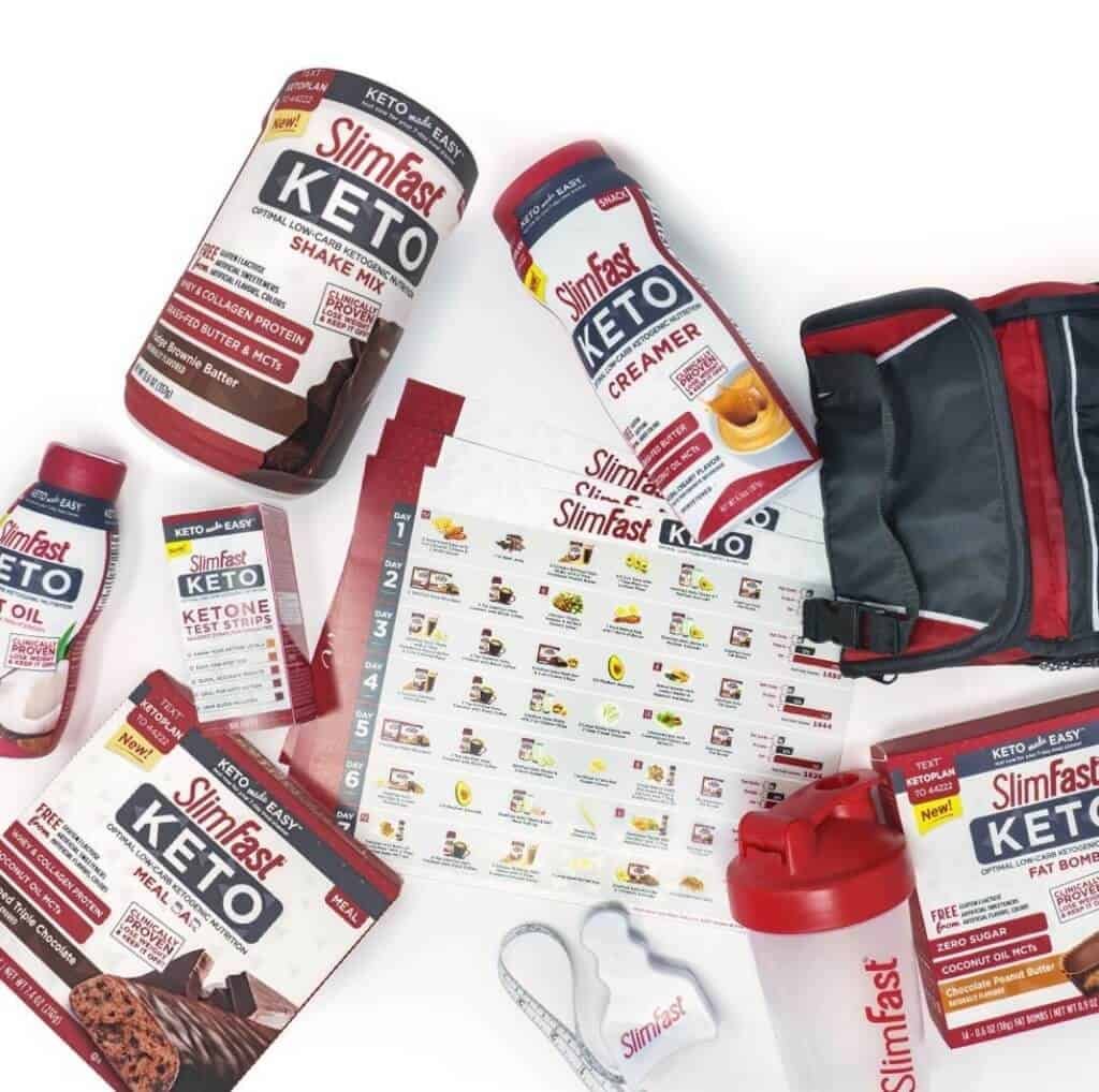 slimfast keto products