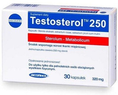 Testosterol 250 review testosterone booster supplement