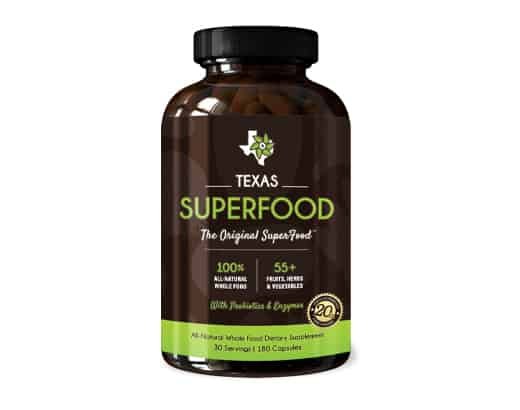 Texas SuperFood review whole food supplement