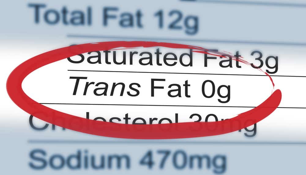 Trans fat sources