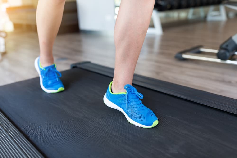 Treadmill incline walking