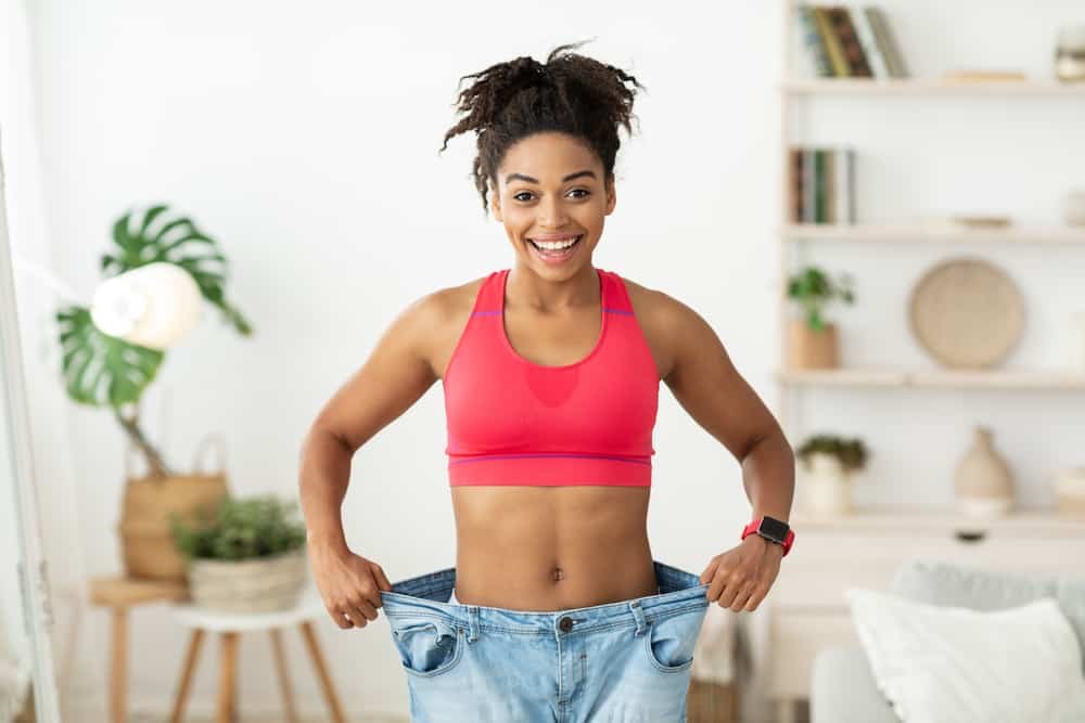 Weight loss before and after